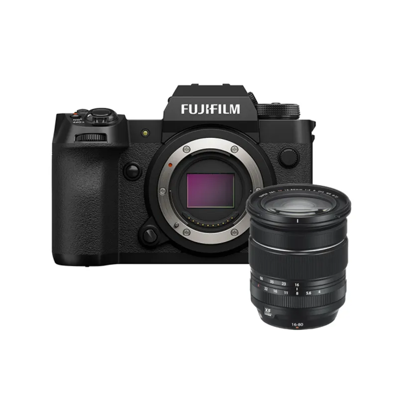FUJIFILM 4020萬圖元CMOS數碼相機配XF16-80mm F4 R OIS W鏡頭套裝 XH2/XF16-80KIT