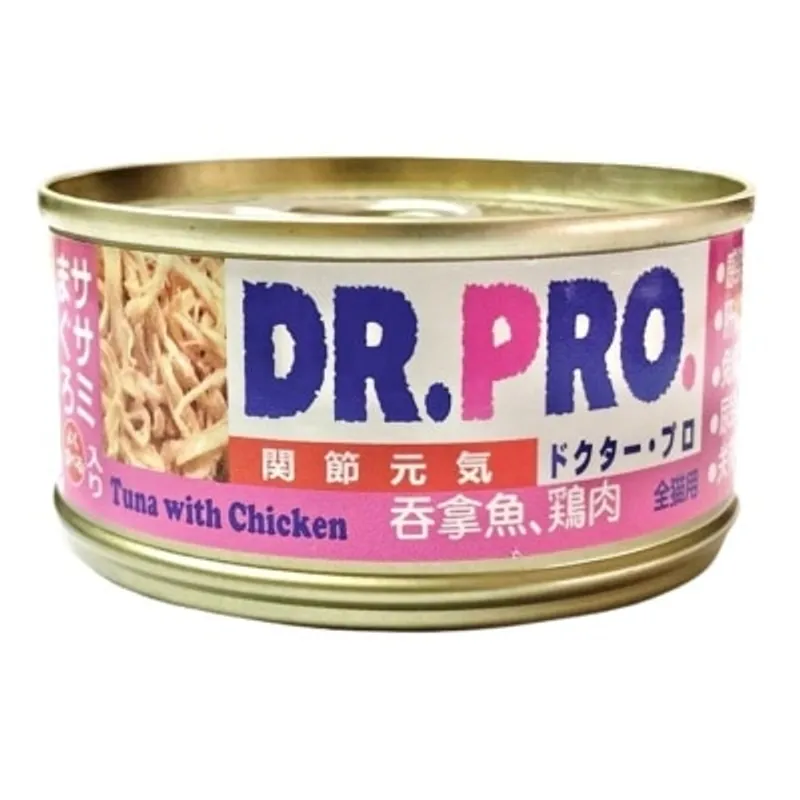 DR. PRO 愛寵醫生 吞拿魚配雞肉 (關節元氣) 貓罐頭(80g) 05108