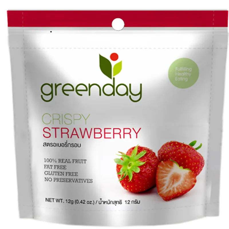 GREENDAY草莓脆片12克