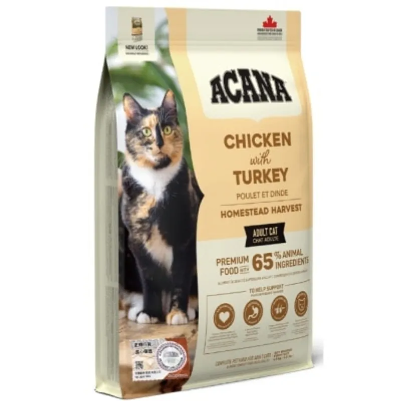 ACANA Wild Prairie 地域素材 牧場全貓乾糧 4.5kg (新包裝) [ [ACWP45K]