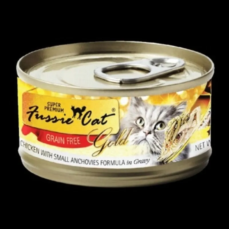 Fussie Cat Chicken with Small Anchovies FU-CSC (金鑽雞肉+白魚)80g