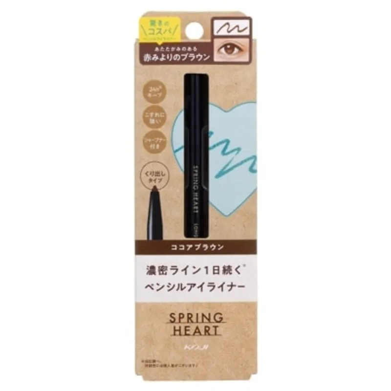 KOJI SPRING HEART 持久防暈眼線筆 (可可啡) 0.35G