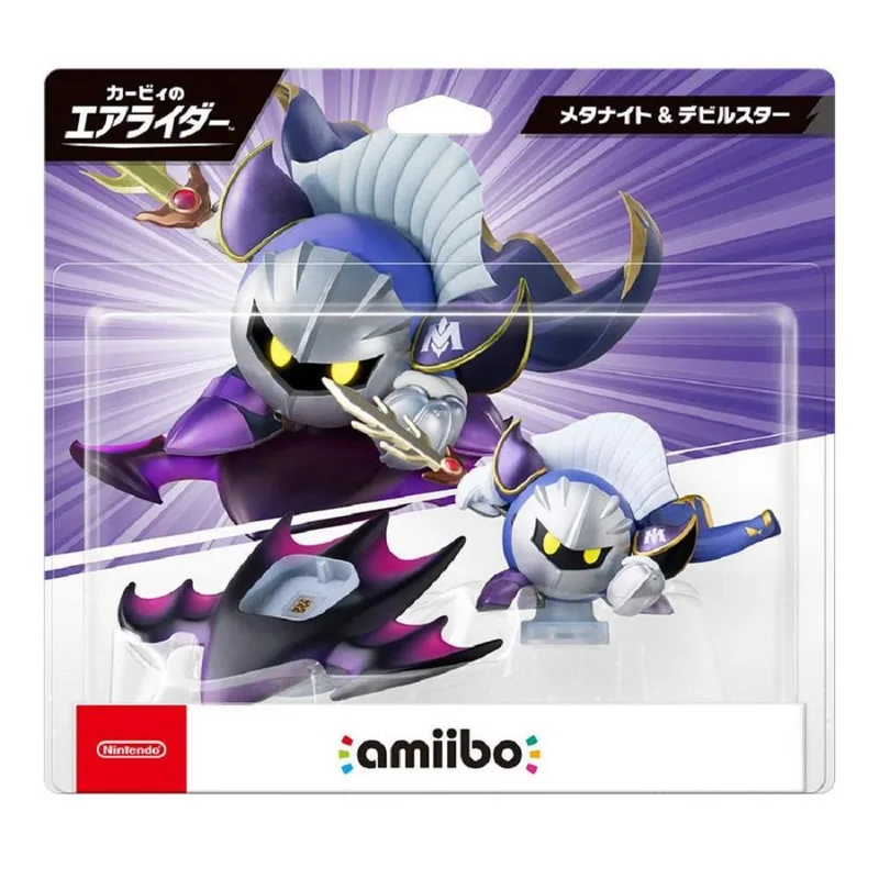 amiibo 卡比的馭天飛行者 魅塔騎士 ＆ 惡魔之星
