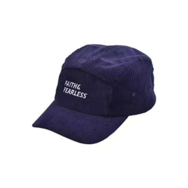 FAITH & FEARLESS-海軍藍鴨舌帽CAP Five Panel Navy