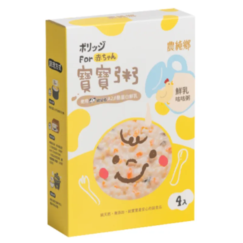 農純鄉 - 鮮乳咕咕粥 150克 x 4入