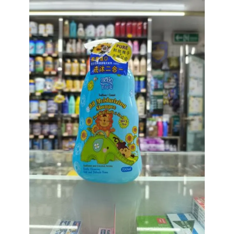 Bobo fruit 洗髮沐浴2合一（葡萄+藍莓）700ML