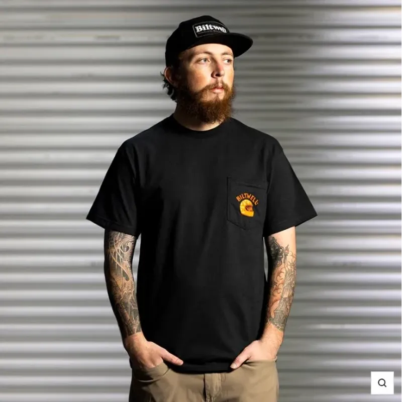 BILTWELL WHEELIE POCKET TEE