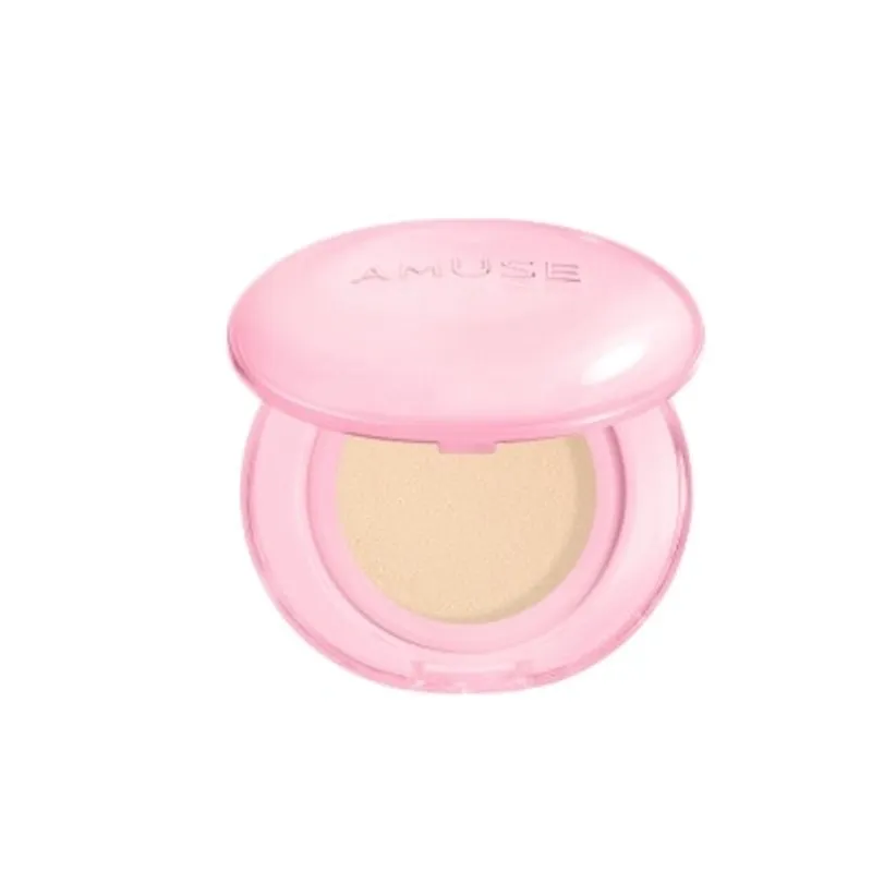 AMUSE 24小時持久半水光奶油肌純素氣墊粉底 - 1.5 象牙