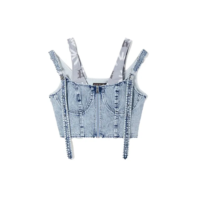 BOY LONDON 牛仔背心上衣