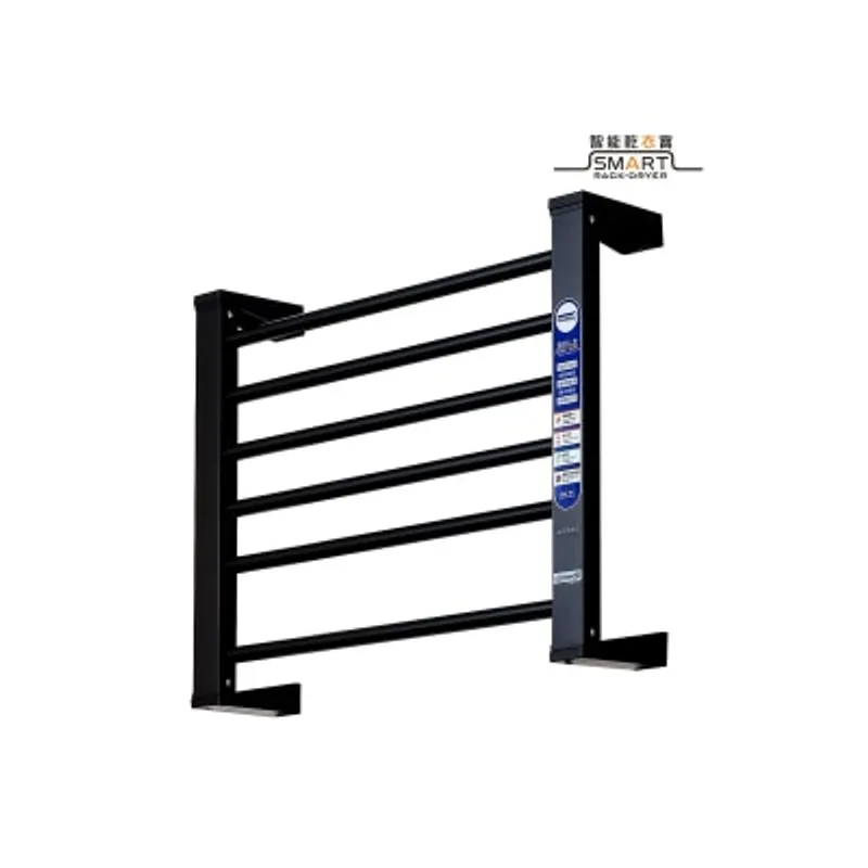 Sanwall ATW03TM-06-SMART-BLK 掛牆式短小型電熱毛巾架