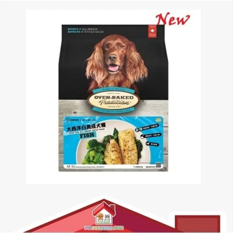 Oven Baked Oven-Baked 成犬魚肉配方 (原粒) 狗乾糧