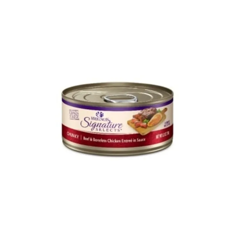 WELLNESS Wellness Signature 貓罐頭 牛肉塊及雞肉