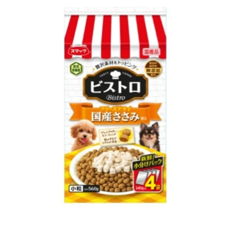 SMACK BISTRO 無穀小型犬糧 拌凍乾-九州雞肉粒 (560g) SM1277