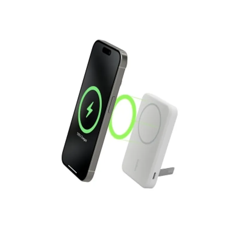 BELKIN 貝爾金 BoostCharge Pro 磁吸無線行動電源 (Qi2 / 15W / 5K / 內置支架)
