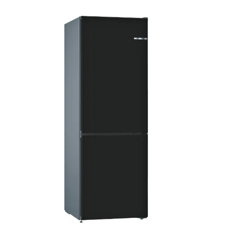 BOSCH 326L獨立式雙門雪櫃 KVN36CZEA2 時尚黑