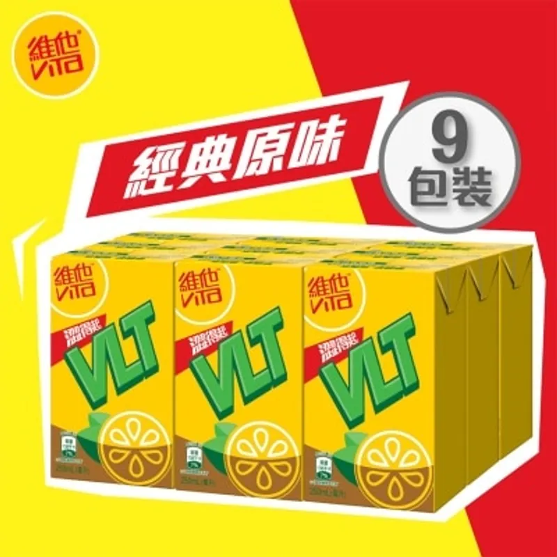維他檸檬茶飲品250毫升 9包裝