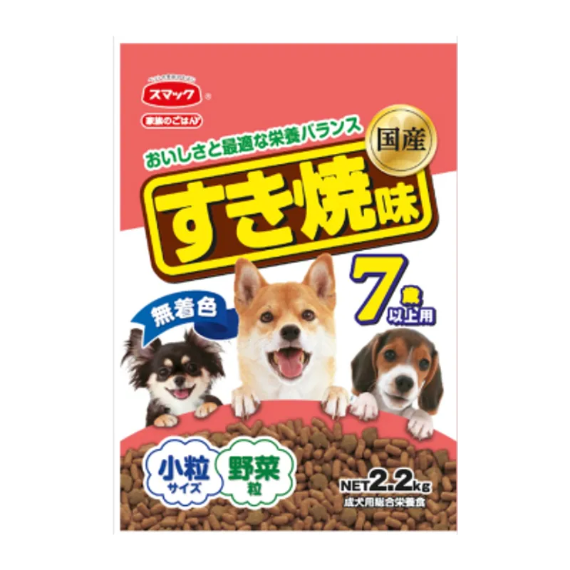 SMACK 全家族老犬(>7歲)糧 - 壽喜燒味 2.2KG - Smack
