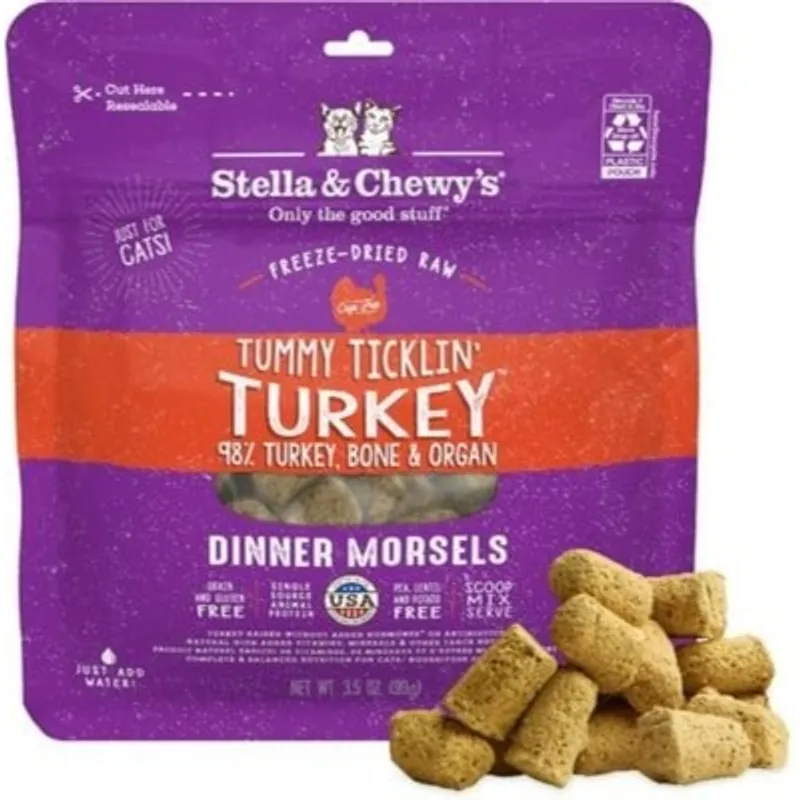 Stella & Chewy's 凍乾生肉主糧 開胃火雞 (火雞肉配方) 貓糧