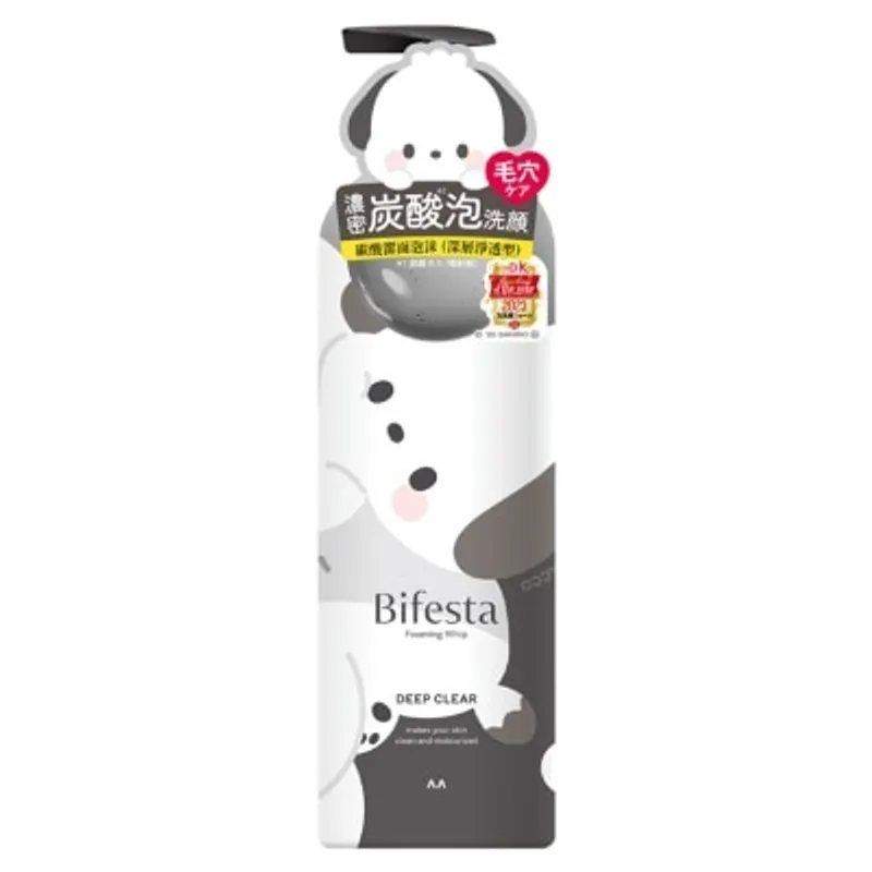 BIFESTA碳酸潔面泡沫（深層淨透型) (新舊包裝隨機發貨)