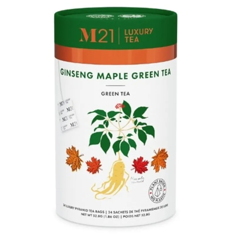 METZ LUXURY TEA M21 西洋蔘楓糖綠茶 (商家直送 - 5個工作天內送到府上)
