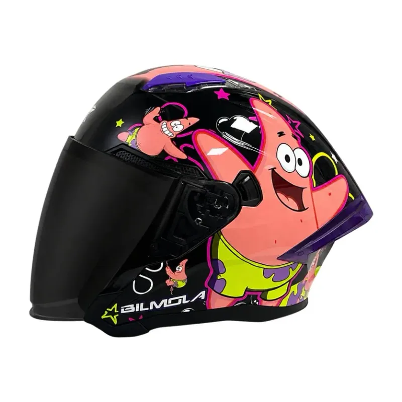 BILMOLA X SPONGEBOB AR JET - PATRICK STAR OPEN FACE HELMET