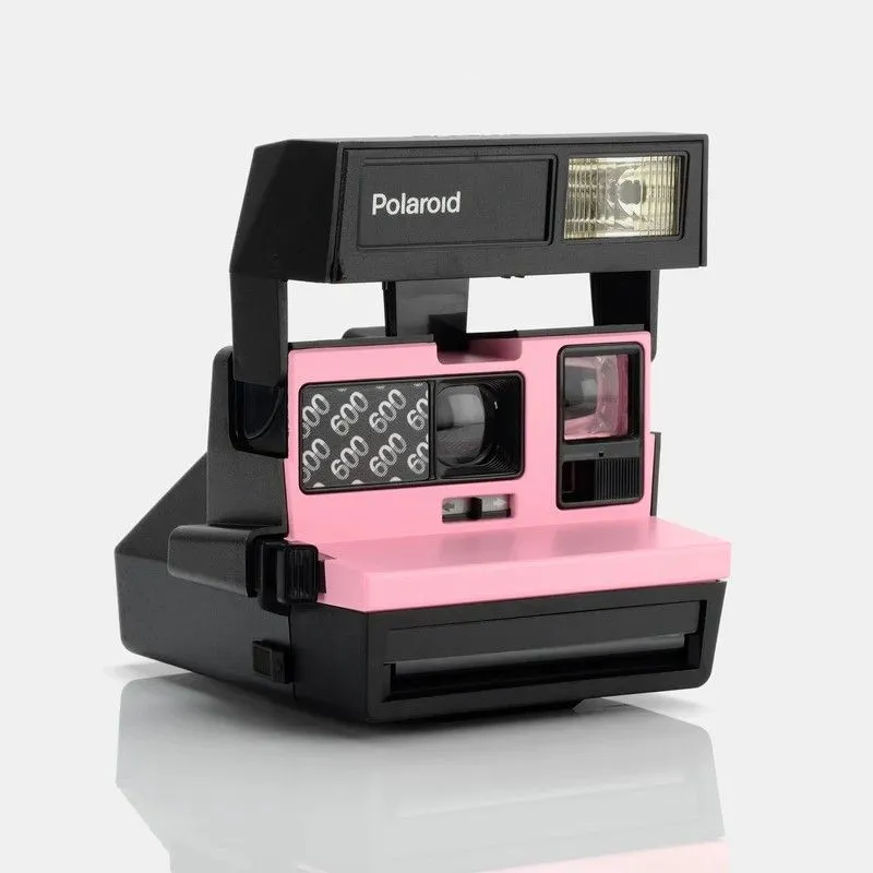 Polaroid 600 泡泡糖粉色即影即有復古相機