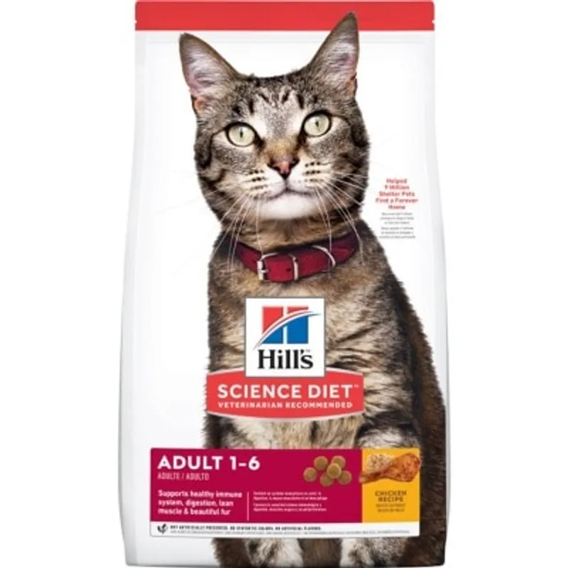HILL'S 日常系列 (成貓1 - 6/10KG) 成貓貓糧 - HILLS
