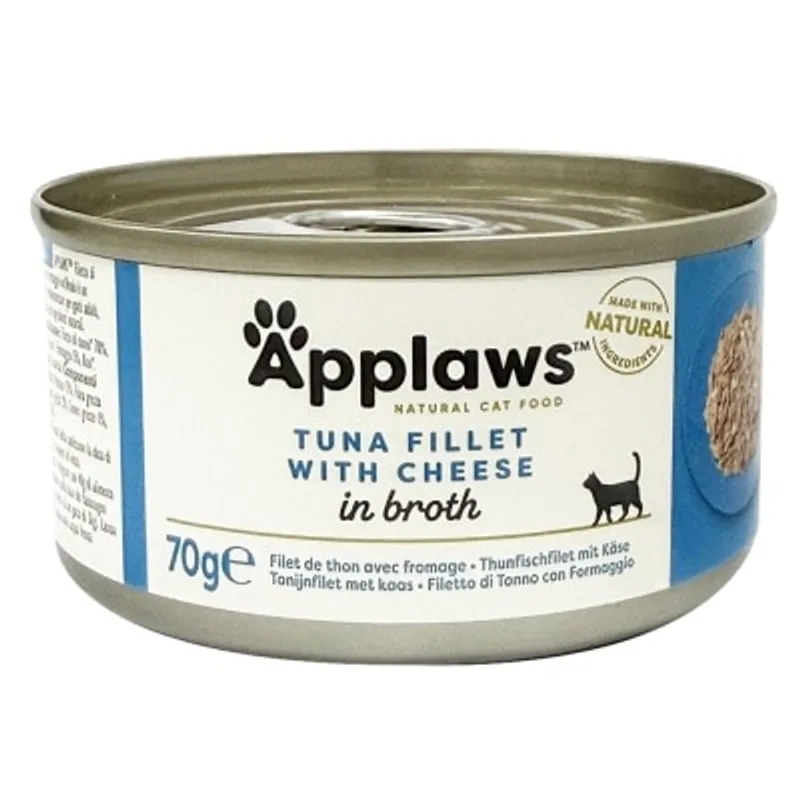 APPLAWS 貓罐頭 - 吞拿魚&芝士 (70g) Applaws