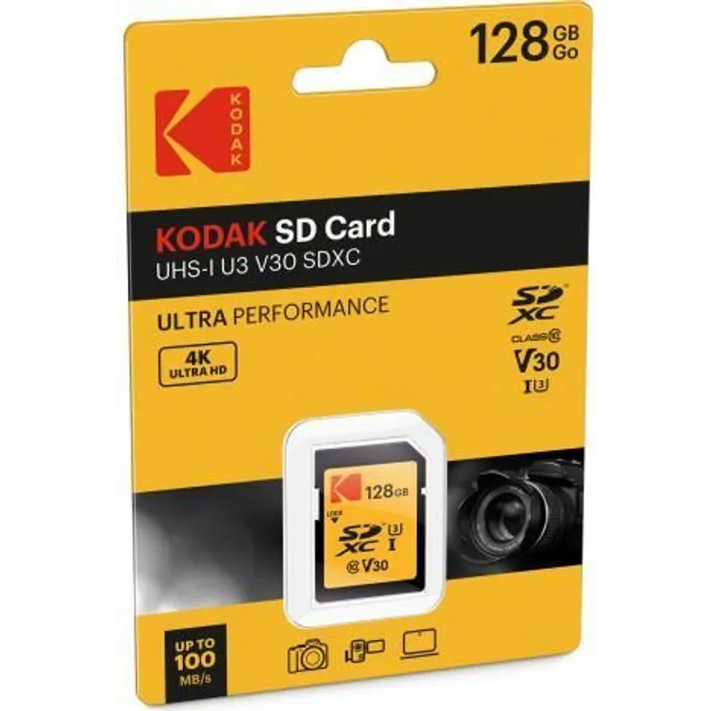 KODAK SD記憶卡(128GB) EKMSD128GXC10HPRK