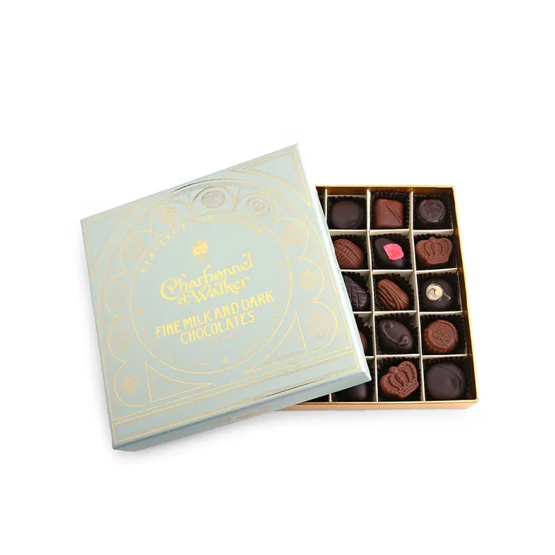 CHARBONNEL ET WALKER 牛奶黑朱古力礼盒-粉蓝 325G