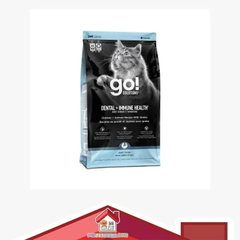 GO! SOLUTIONS - 口腔免疫保健系列 - 雞肉+三文魚 貓糧配方