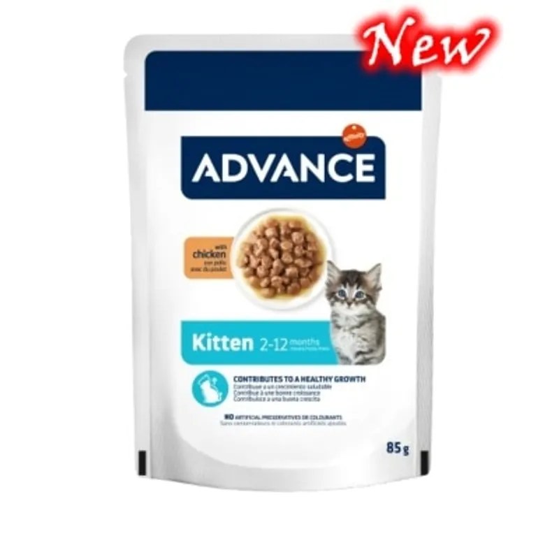 ADVANCE 日常護理系列 幼貓濕糧 - 雞肉 (2-12個月) 85g