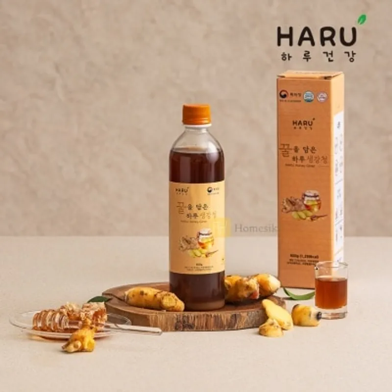HARU HEALTH 100% NFC 專利生姜蜂蜜漿瓶 600g (商家直送-5個工作天內送到府上;滿$500免運)