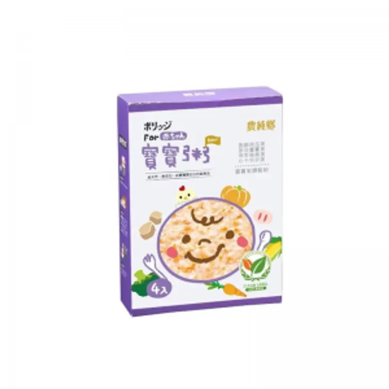 台灣農純鄉綜合寶寶粥體驗組 150g x 4入 16盒裝