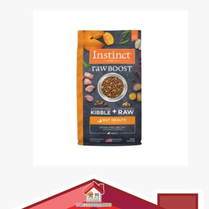 Instinct Raw Boost Grain-Free Gut Health All Dog Dry Food Chicken 3.5 lbs [656388]