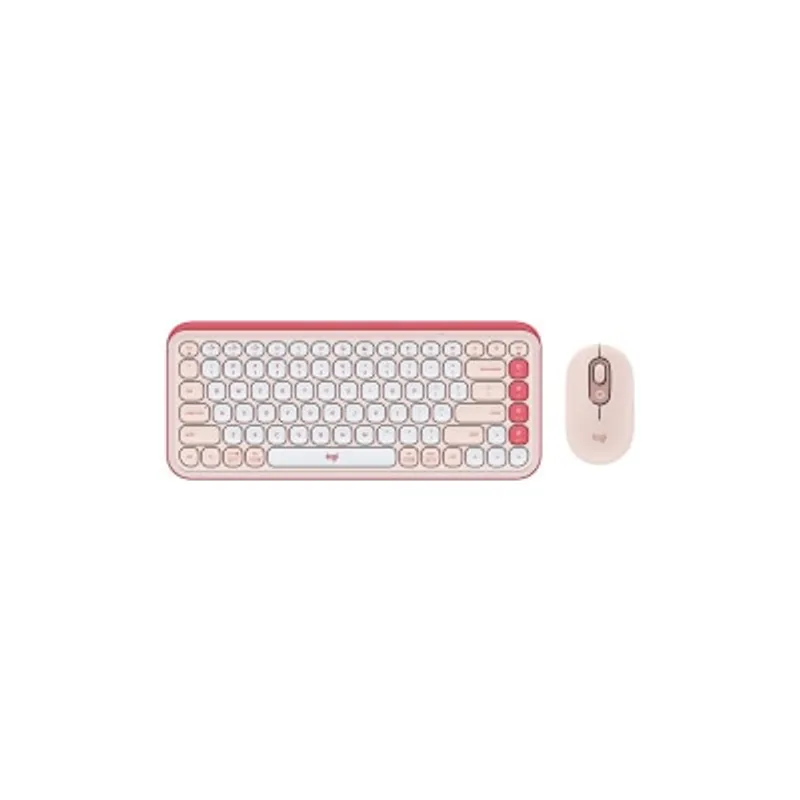 LOGITECH 羅技 POP ICON 無線智能鍵盤滑鼠套裝 (美式英文)
