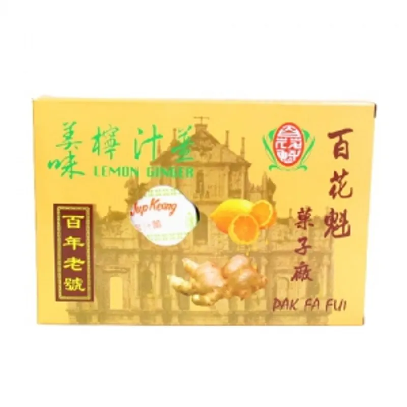 同益百花魁檸汁薑 166g/盒
