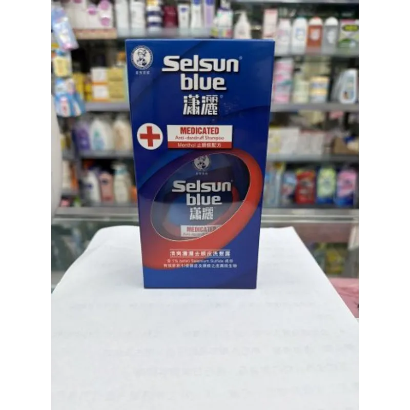 曼秀雷敦瀟灑Selsun男士去頭皮洗髮露200ml
