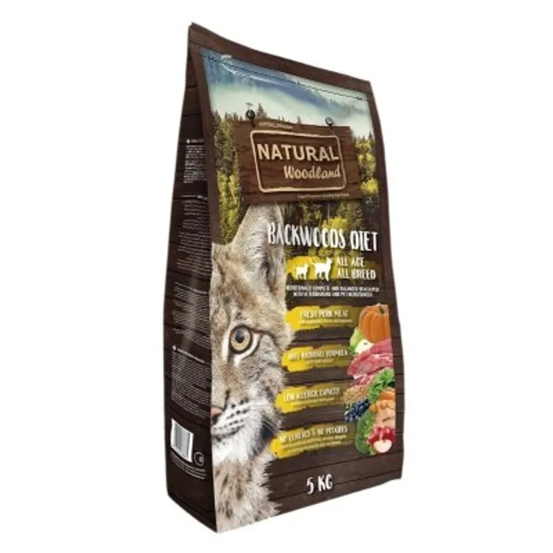Natural Greatness NATURAL Greatness Woodland - 豬肉配方(backwood) Dry Cat food 全貓豬肉配方