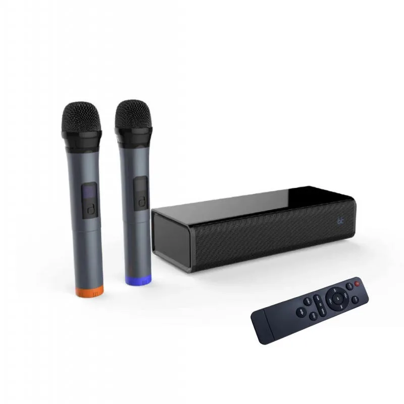 Pure Acoustics Sing Bar 便攜式卡啦 OK 藍牙喇叭 （配備遙控器及雙卡拉OK麥克風）