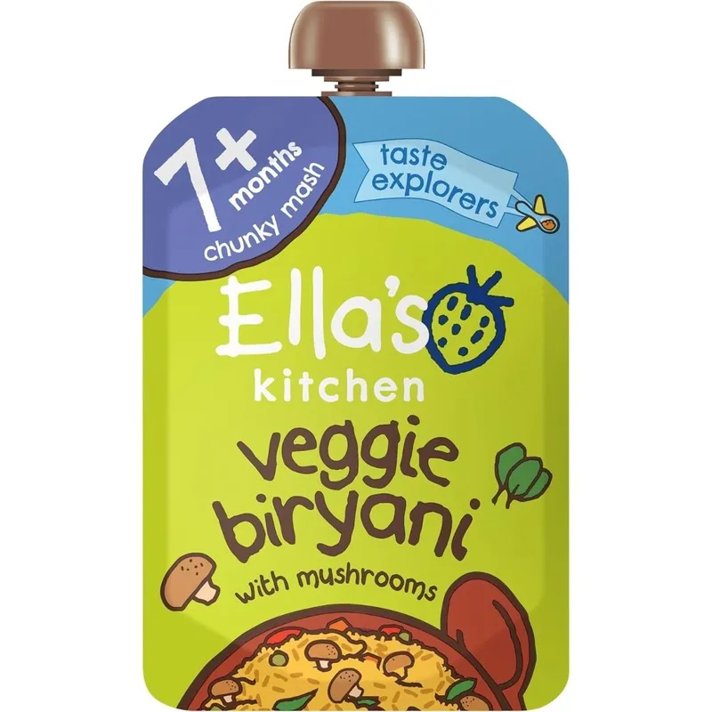Ella's Kitchen 有機蘑菇蕃薯香飯130G