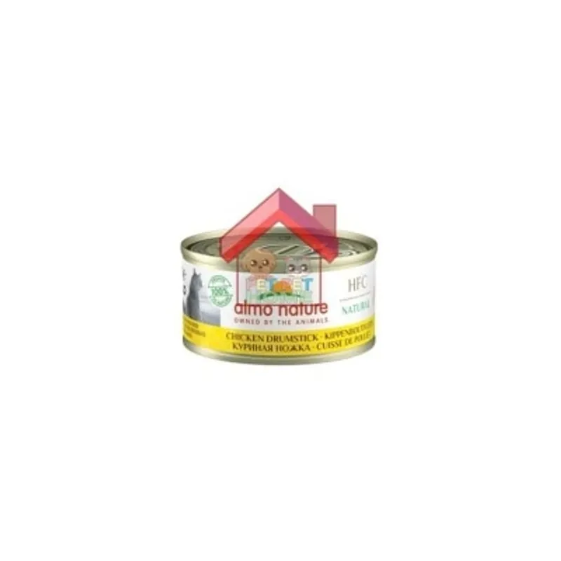 almo nature HFC Natural - 雞腿肉 貓罐頭 70g [9017]