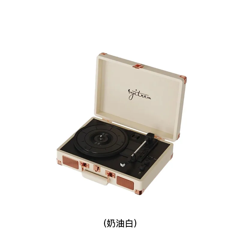 SYITREN 一体式黑胶碟播放器(奶油白) ORVOK/CREAM