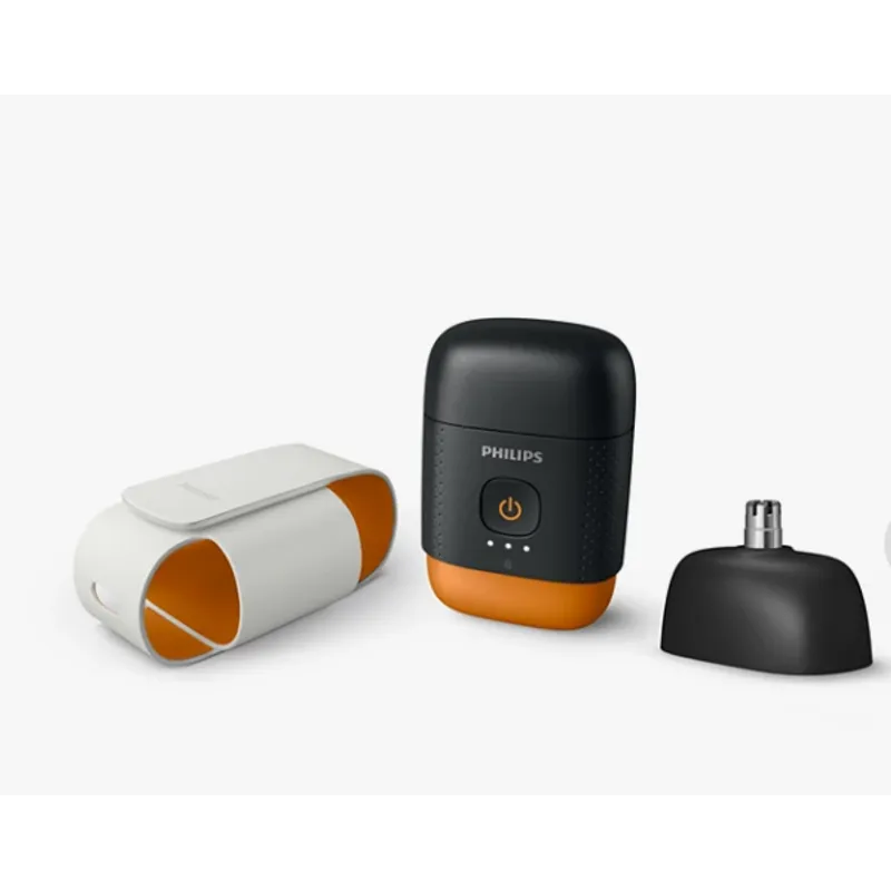 PHILIPS 便攜式電鬚刨 YQ660/02 橙黑色
