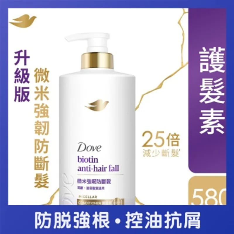 多芬微米強韌防斷髮護髮素580毫升
