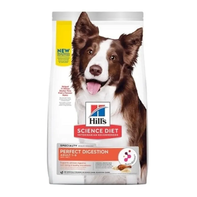 HILL'S 完美消化配方(成犬1 - 6/雞肉/標準粒/3.5磅)狗糧 - HILLS