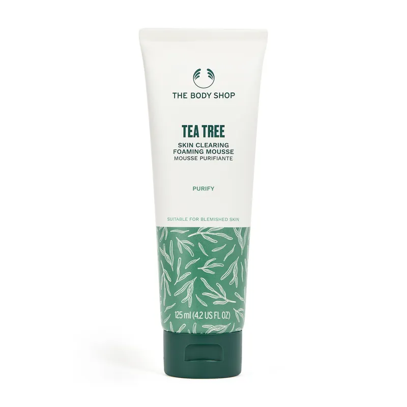 THE BODY SHOP 茶樹淨肌潔面泡沫