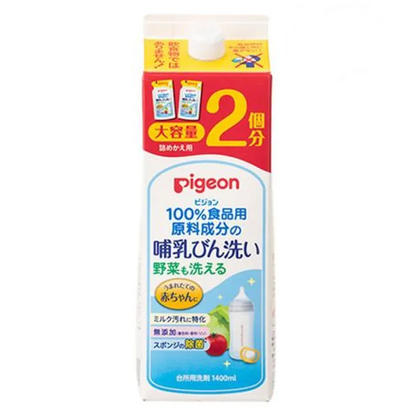 特價-奶瓶蔬菜洗潔液補充裝1400ml(原價$108)