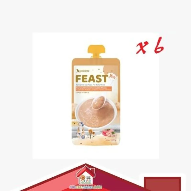 astkatta Astkatta Feast 鮮肉盛宴營養貓貓主食濕包 110g x 6包