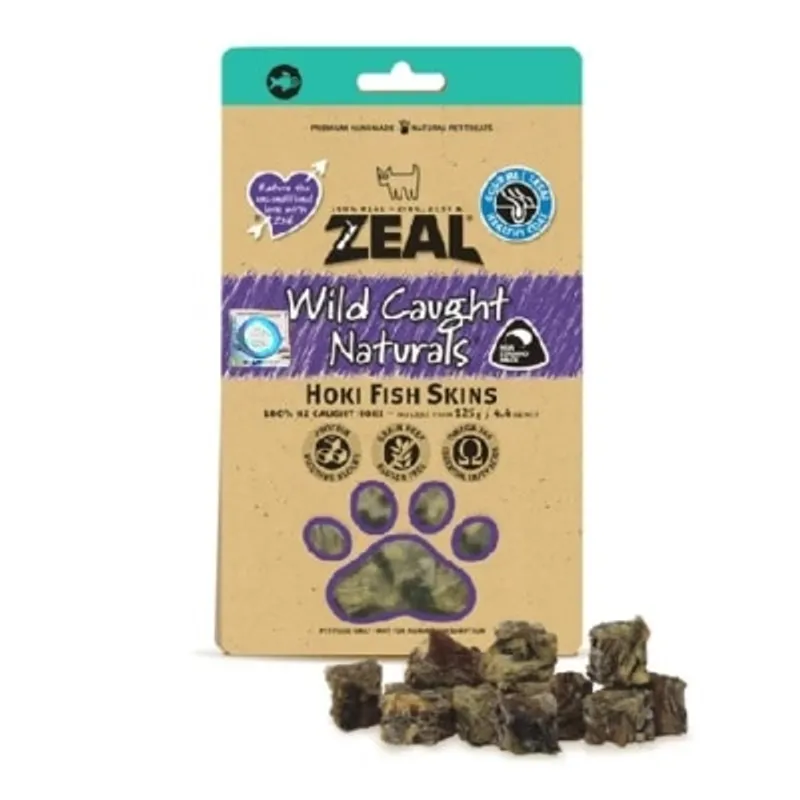 Zeal - Hoki Fish Skins 藍鱈魚皮粒125g